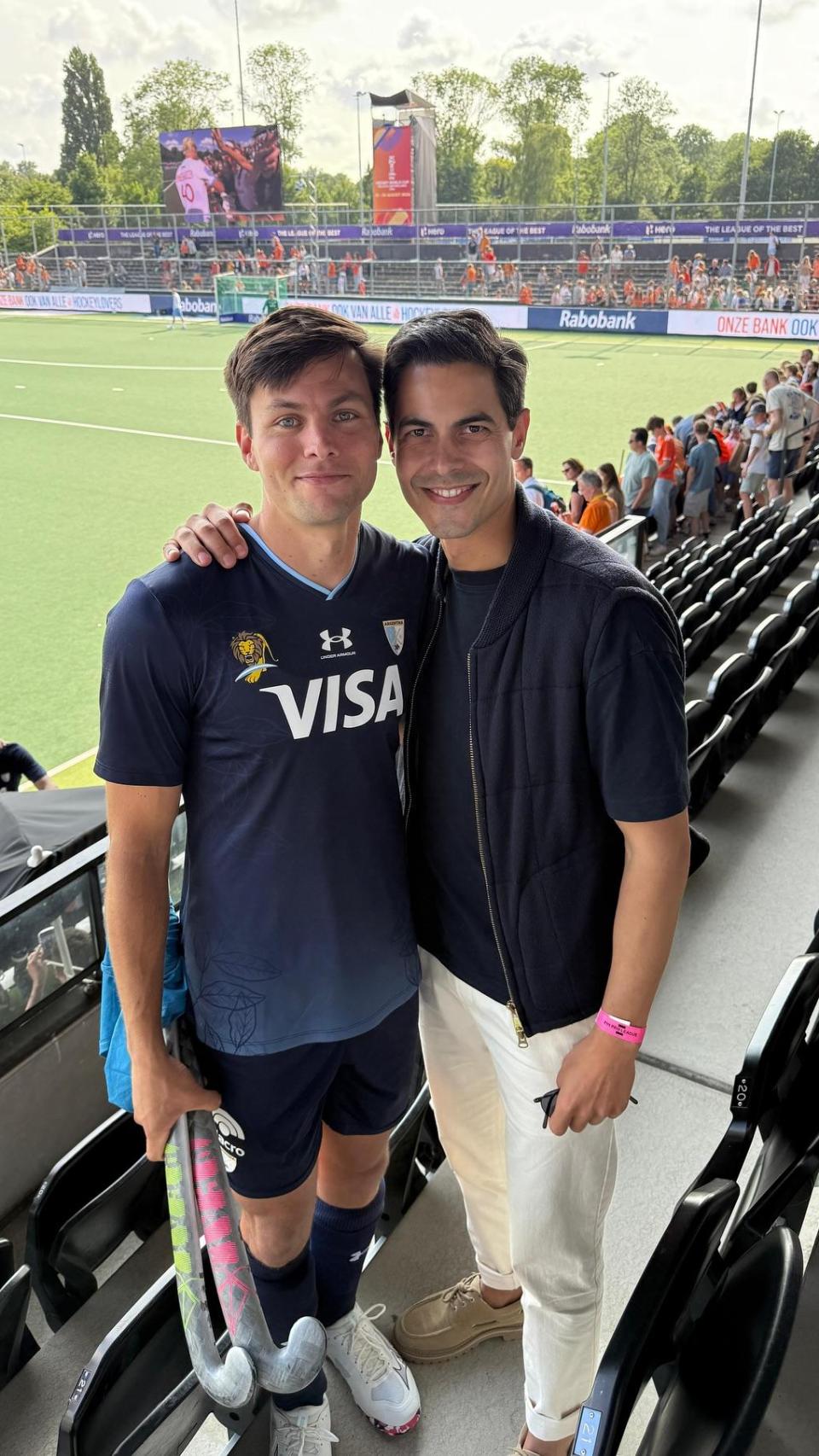 El dúo, en una fotografía de Instagram.