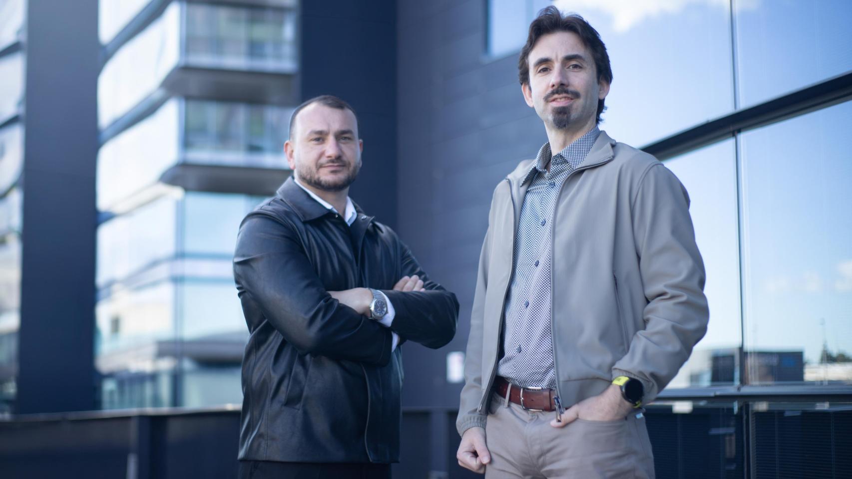 Leif Ferreira y Andrei Manuel, cofundadores de la plataforma 'cripto' española Bit2Me.