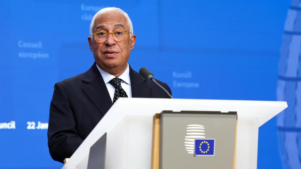 The president of the European Council, António Costa