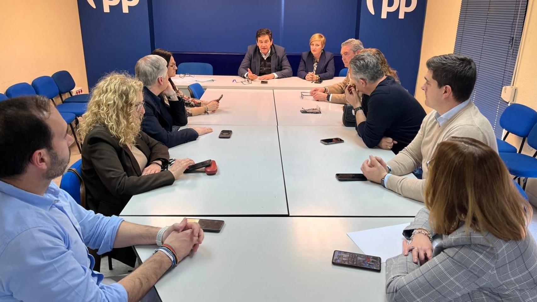 Comité de Dirección del PP de Ciudad Real. Foto: PP.