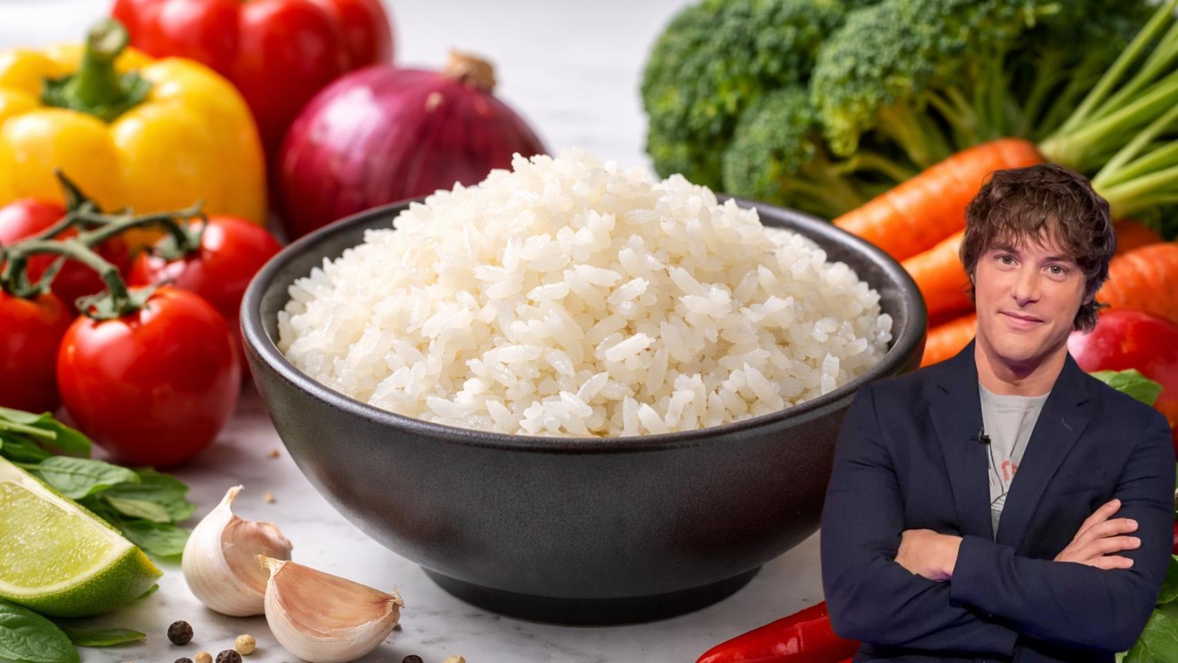 Jordi Cruz, chef, en un montaje de El Español