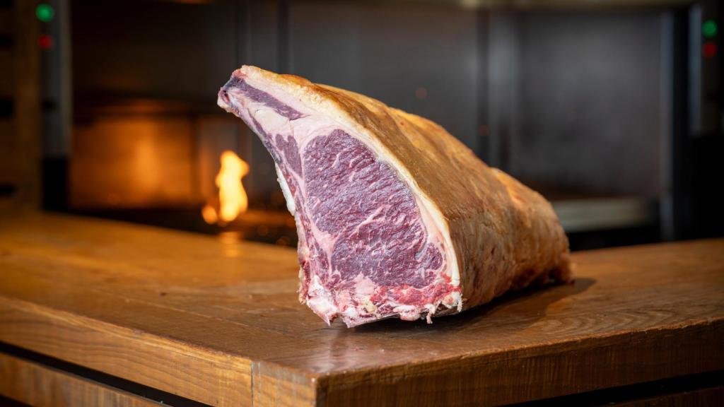 Uno de los lomos que pasan por la parrilla de Abadesa.