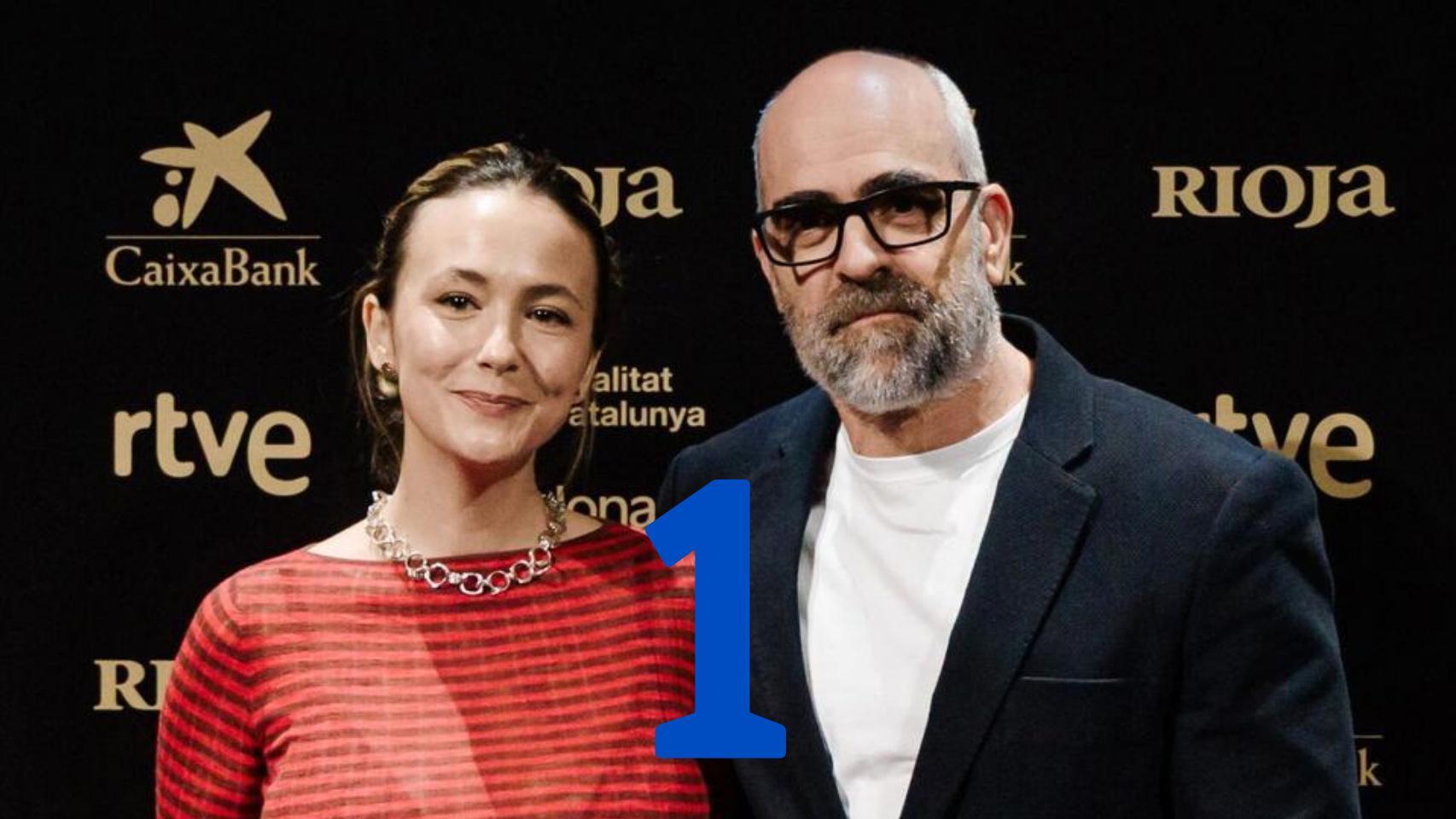 Rigoberta Bandini y Luis Tosar presentarán la edición número 40 de los Premios Goya este sábado en La 1 (22:00).