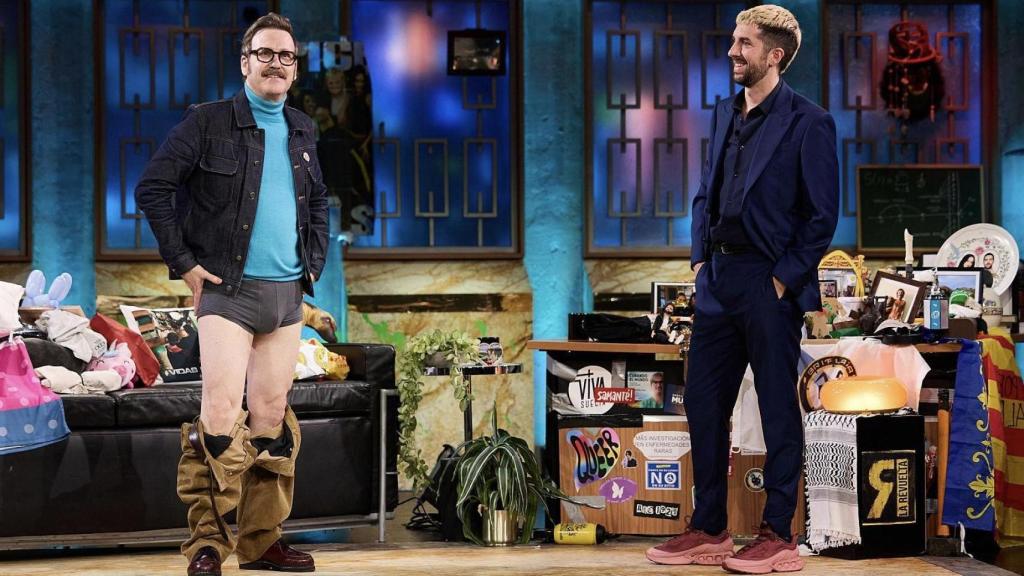 Joaquín Reyes y David Broncano en 'La Revuelta'