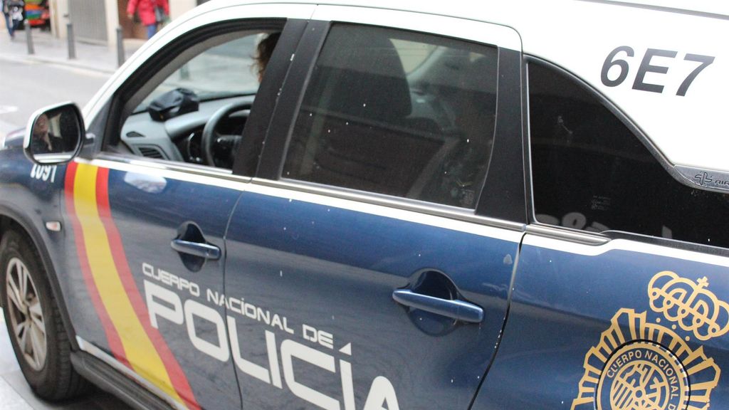 Un coche de la Policía Nacional.