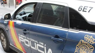 Un coche de la Policía Nacional.