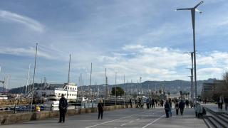 Buen tiempo en Vigo, a 23 de febrero de 2026.