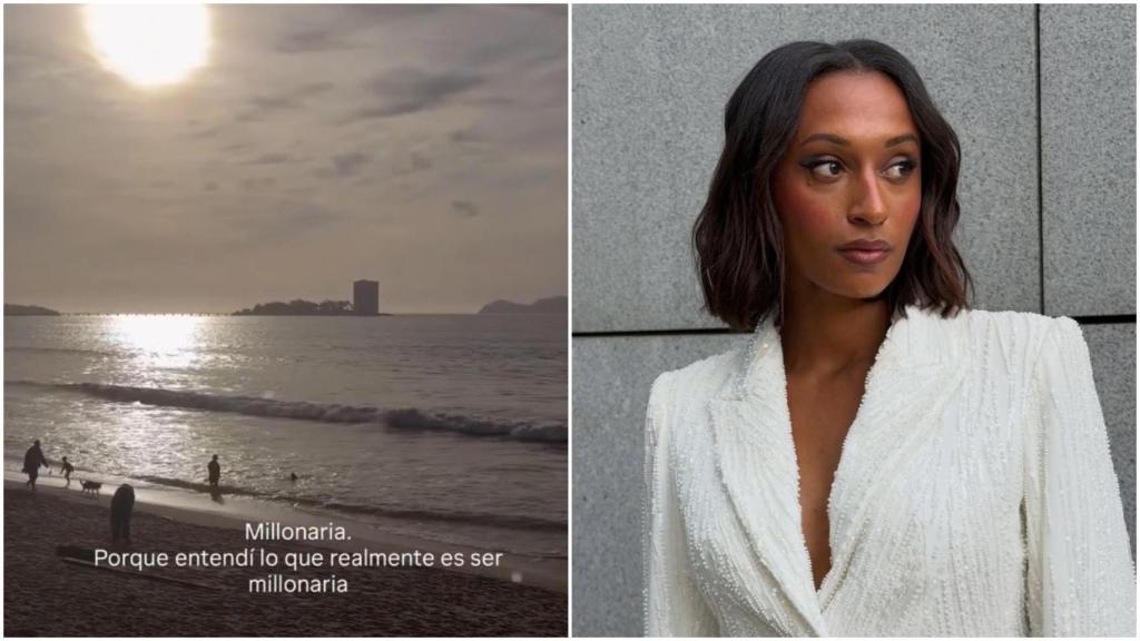 Ana Peleteiro disfruta de Samil.