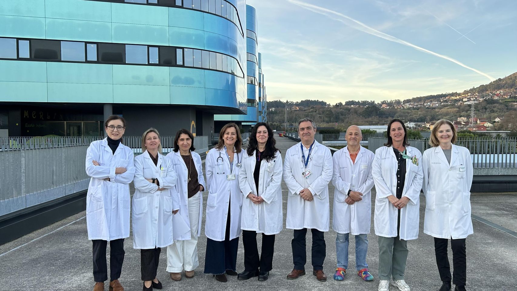 Equipo especializado en Poliposis Nasal del Hospital Álvaro Cunqueiro.