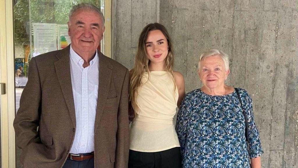 Su familia ha sido un apoyo fundamental.