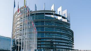Exterior del Parlamento Europeo.