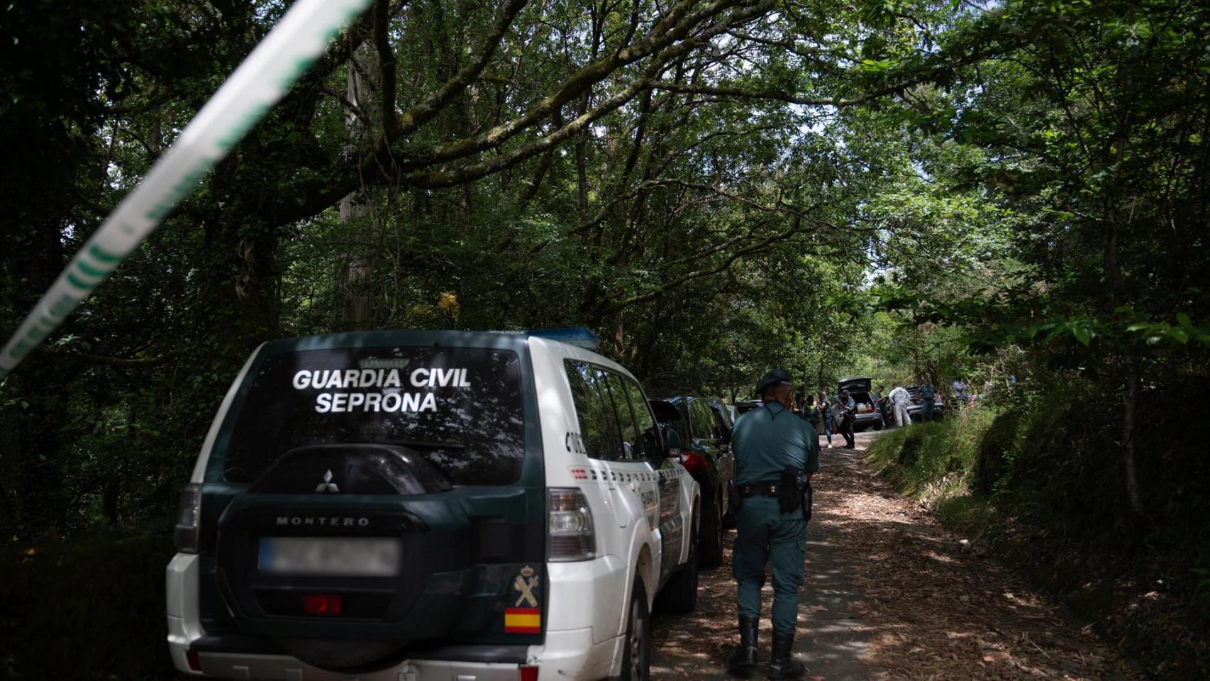 Agentes de la Guardia Civil en Galicia.