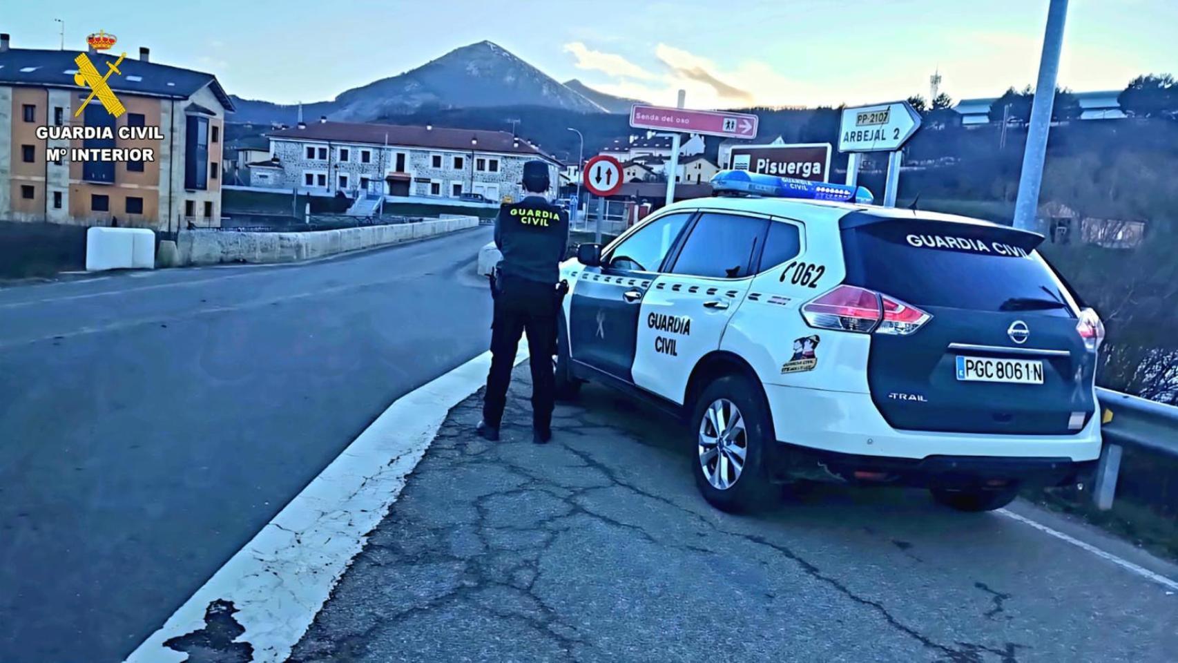 Imagen de la Guardia Civil.