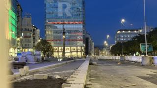 Avance de la reforma de los Cantones en A Coruña a 23 de febrero.