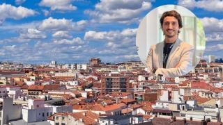 Montaje de Ricard Garriga con viviendas.