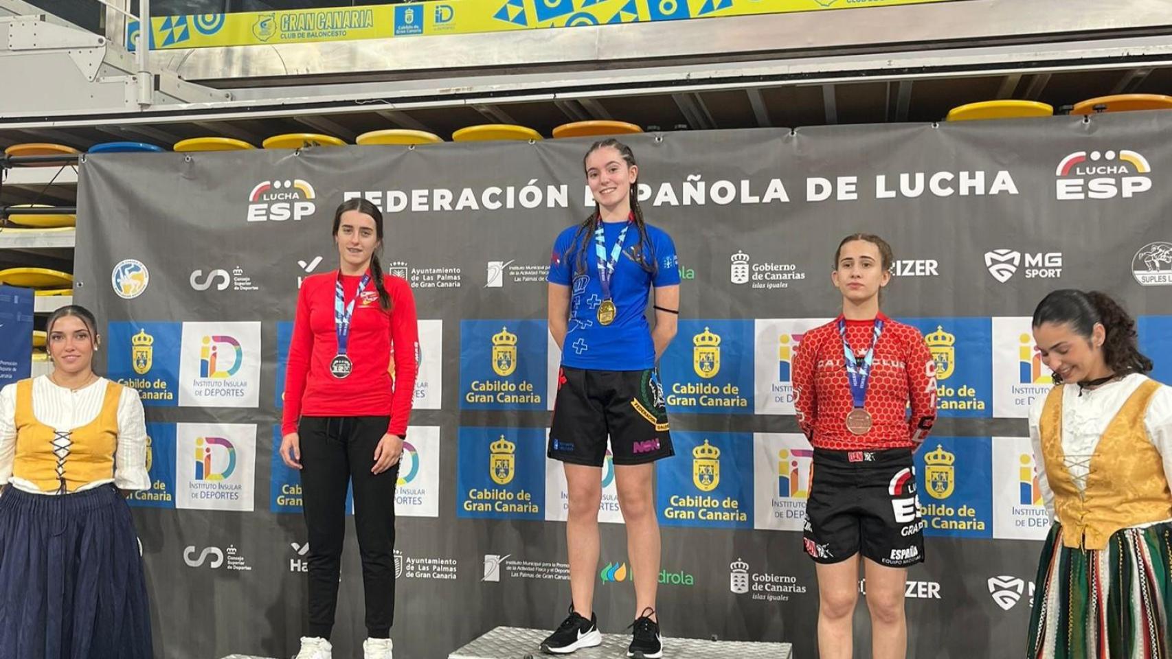 Yaiza Otero, campeona de España U15