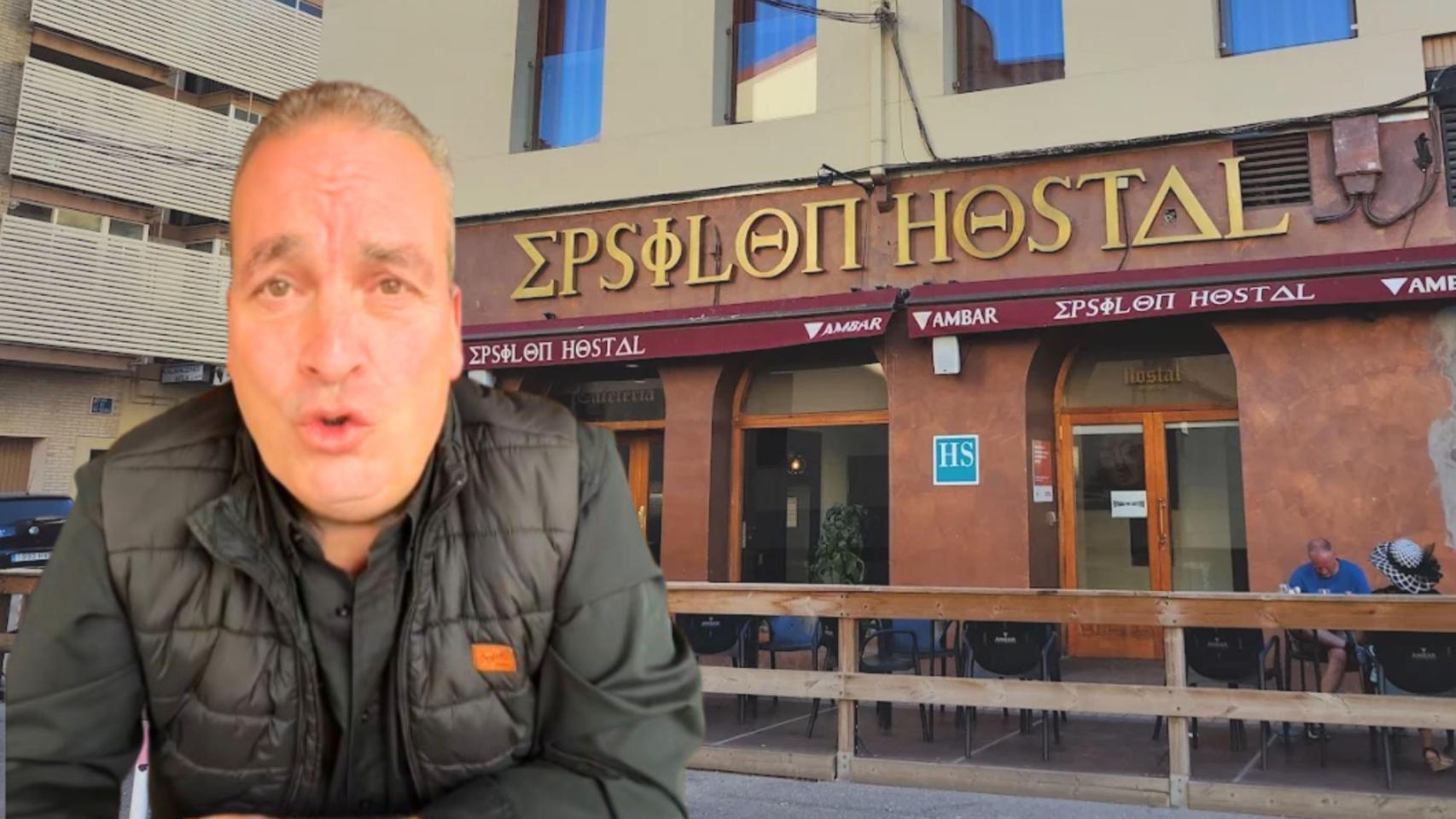 Ricardo Gil, empresario y hostelero en Alcañiz