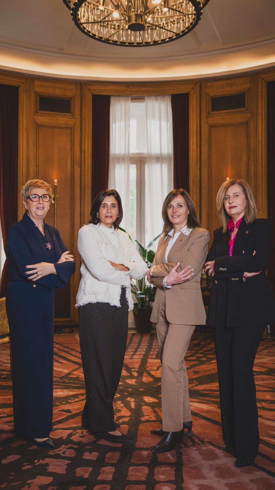 Cuatro de las mujeres que lidera The Palace en su era más femenina.