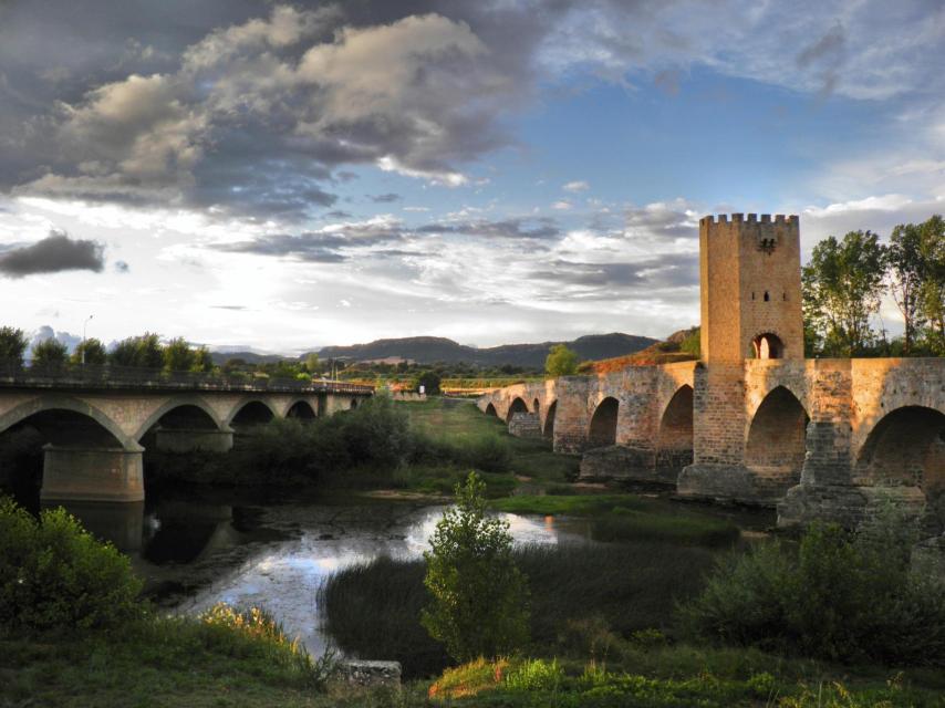 El puente medieval de Frías.