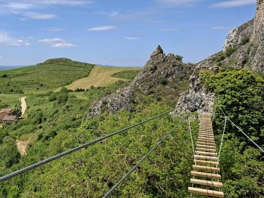 La via ferrata de Silanes.