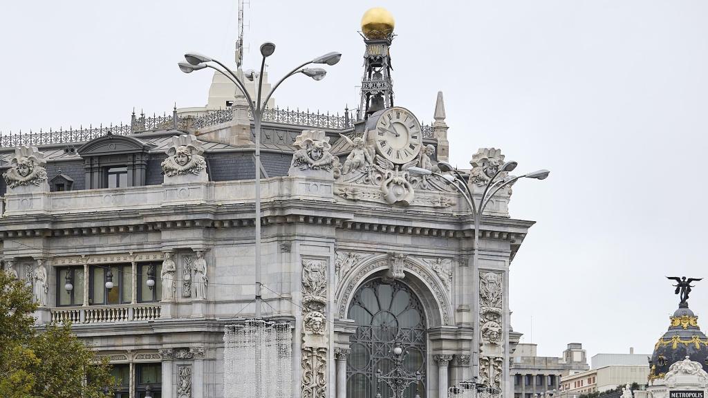 Fachada del Banco de España.