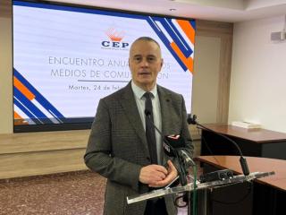 Jorge Cebreiros, presidente de la CEP.