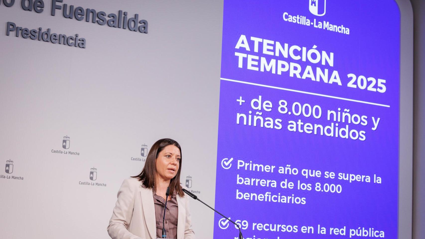 La consejera de Bienestar Social de Castilla-La Mancha, Bárbara García Torijano.