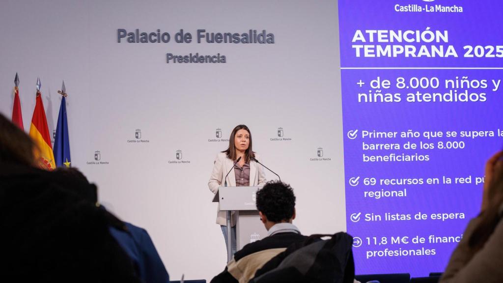 La consejera de Bienestar Social de C-LM, Bárbara García Torijano.