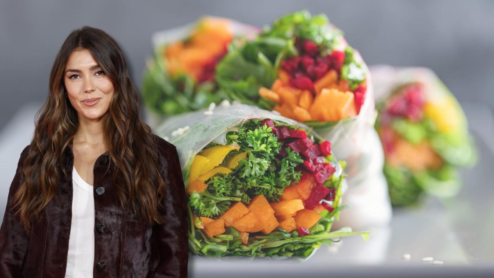 Los rollitos de pollo y verduras de Anna Padilla.