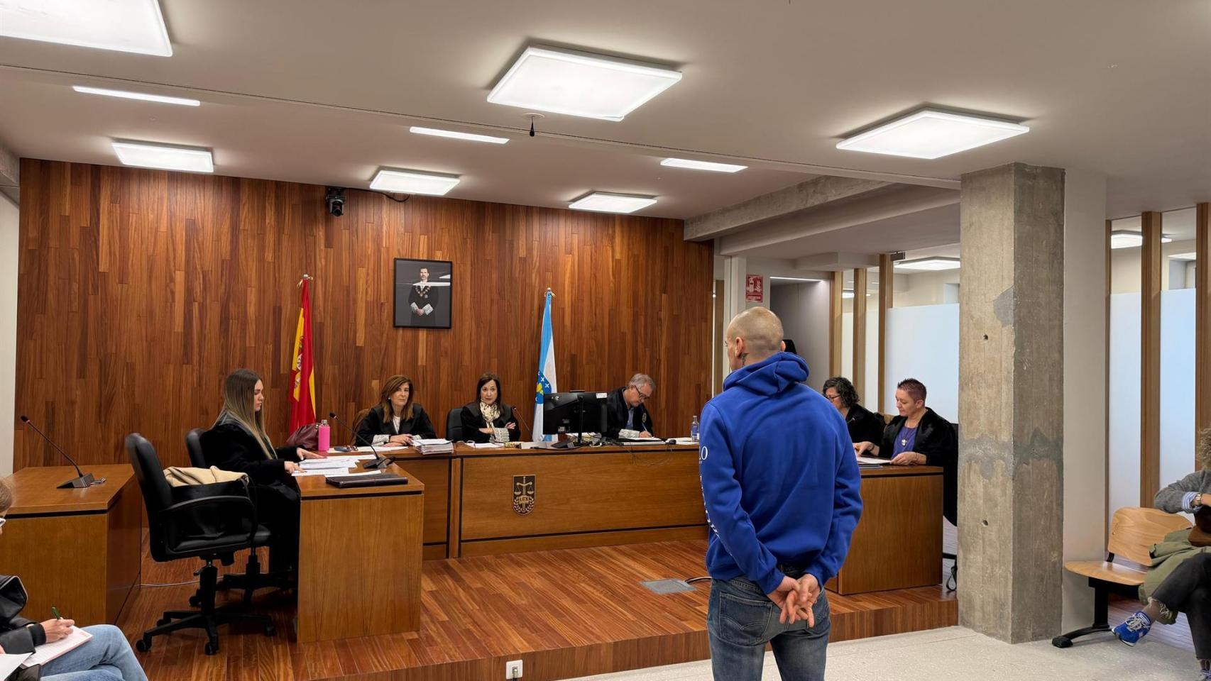 Imagen del acusado durante el juicio
