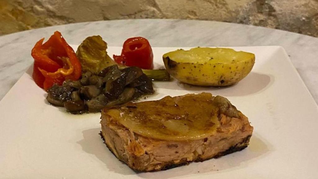 Uno de los platos del restaurante.