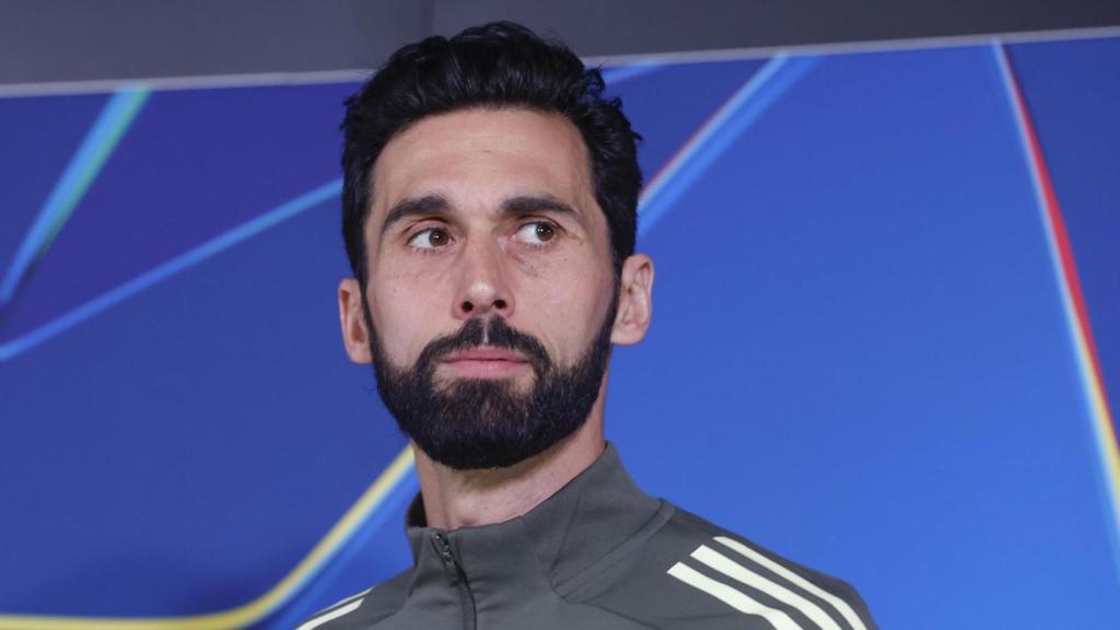 Arbeloa, durante la rueda de prensa previa al partido contra el Benfica.