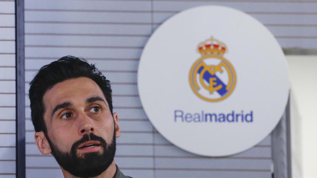 Arbeloa, durante la rueda de prensa previa al partido contra el Benfica.