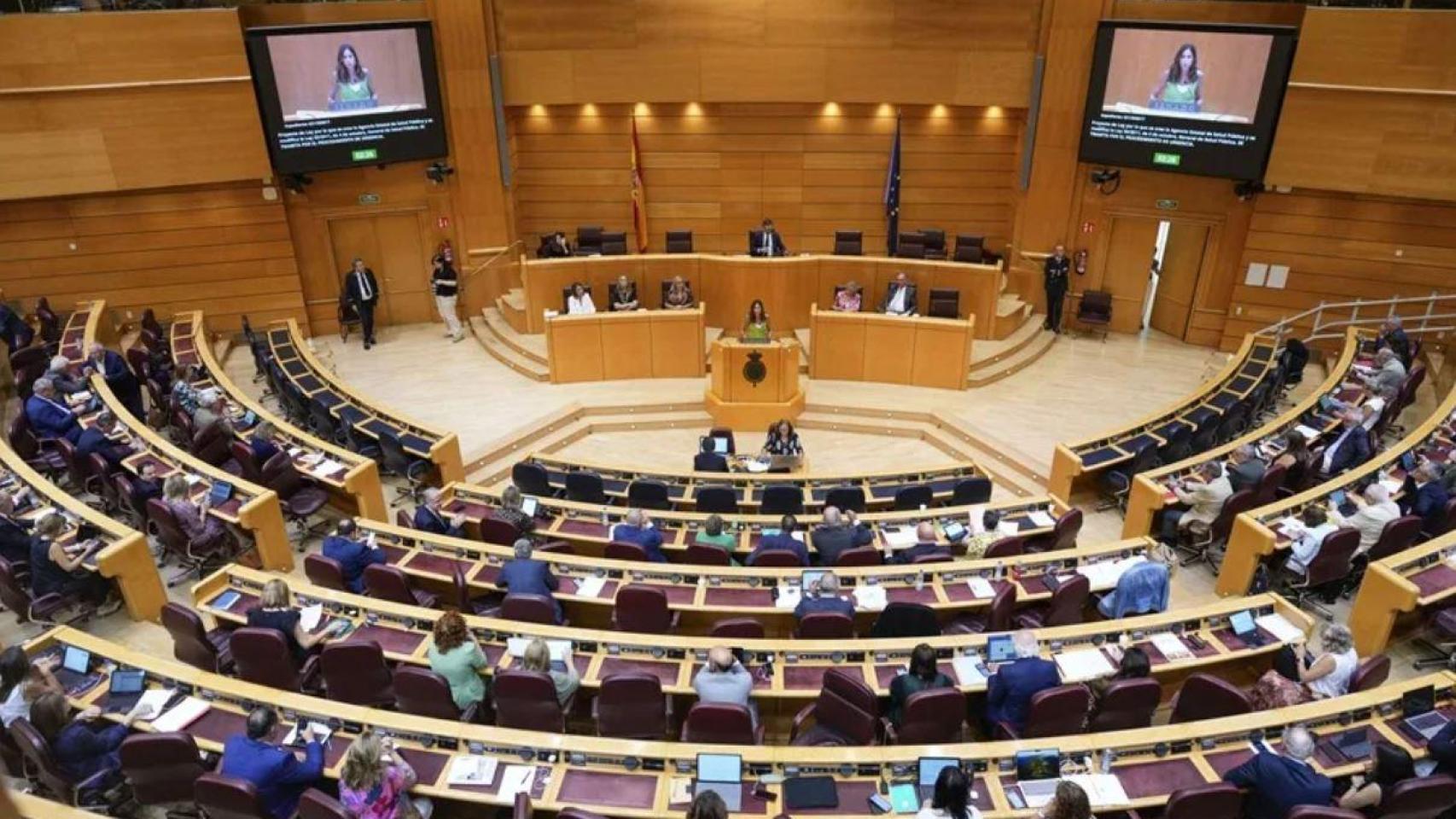 Pleno del Senado, en una imagen de archivo./