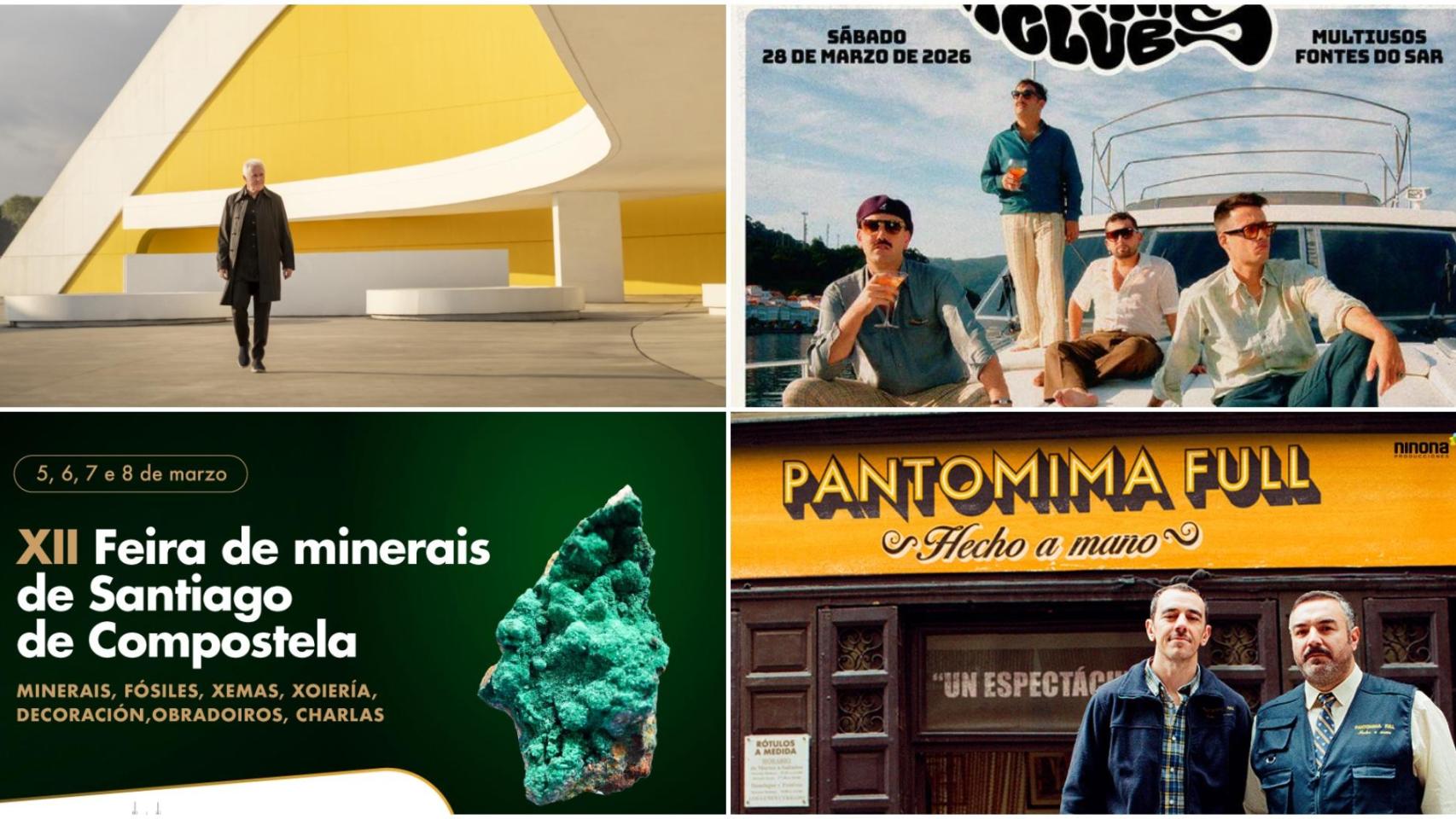 Estos son los conciertos y eventos de marzo 2026 que no podrás perderte en Santiago de Compostela