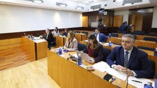 Comisión de Sanidad en las Cortes de Castilla-La Mancha.