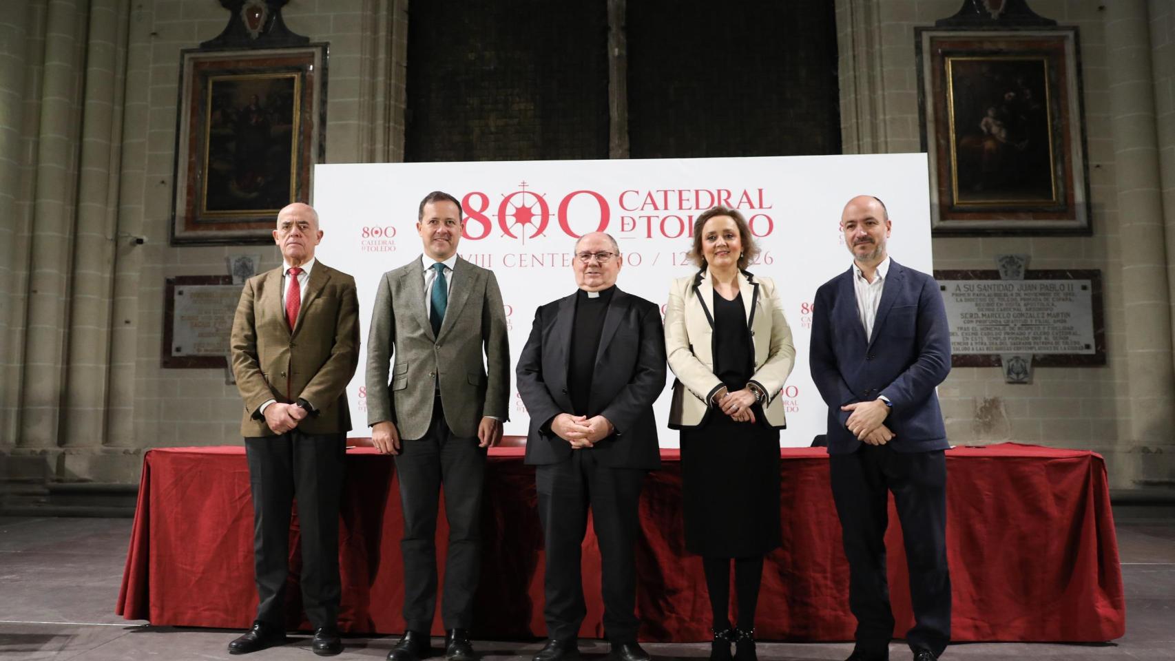 Presentación de la programación musical que conmemorará el VIII Centenario de la Catedral de Toledo.
