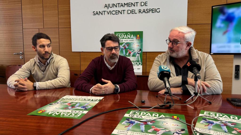 Presentación del Campeonato de España de Taekwondo en San Vicente.