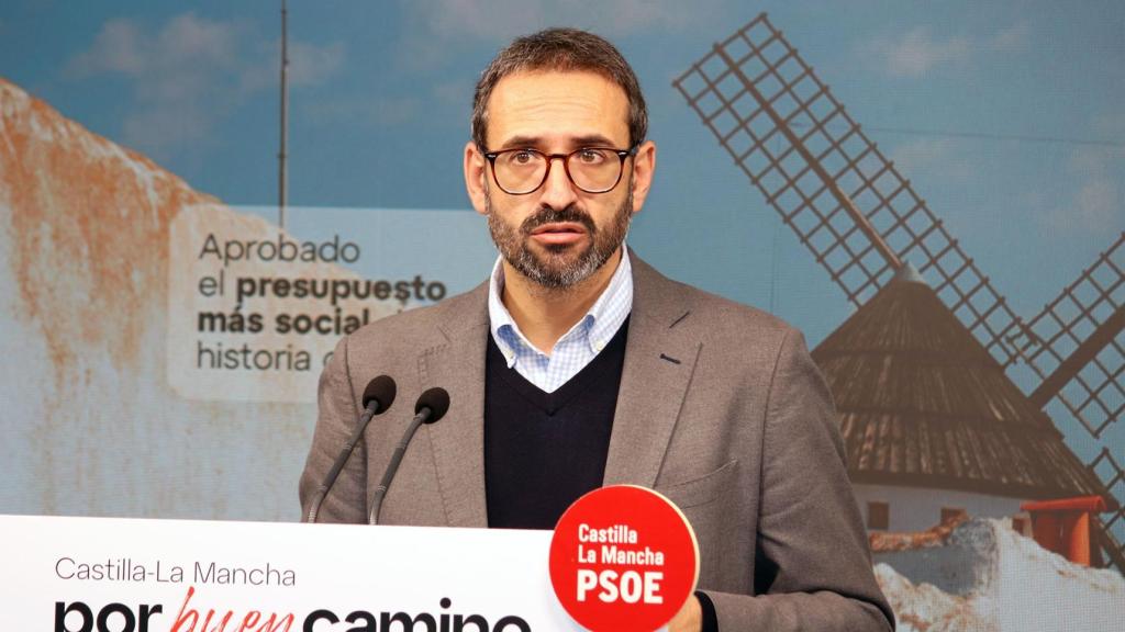 Sergio Gutiérrez, secretario de Organización del PSOE de Castilla-La Mancha.