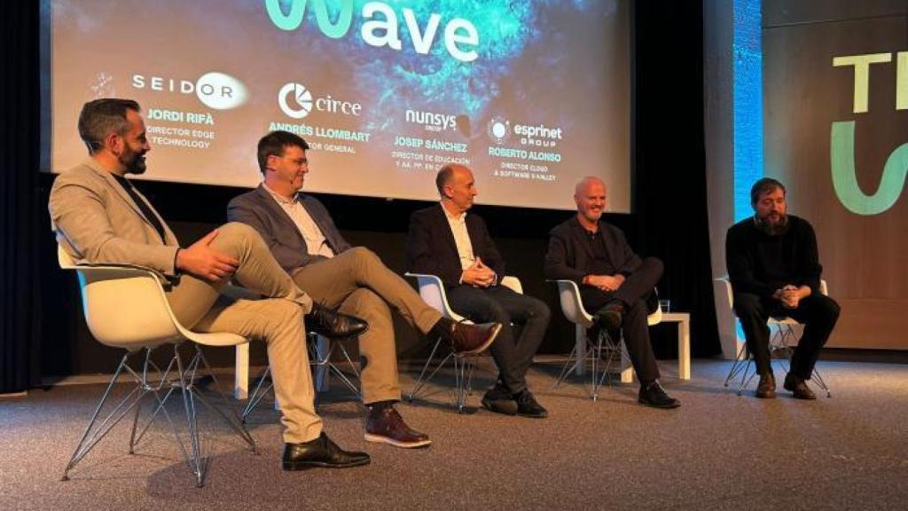 Participantes en el evento de Prensa Ibérica en Barcelona
