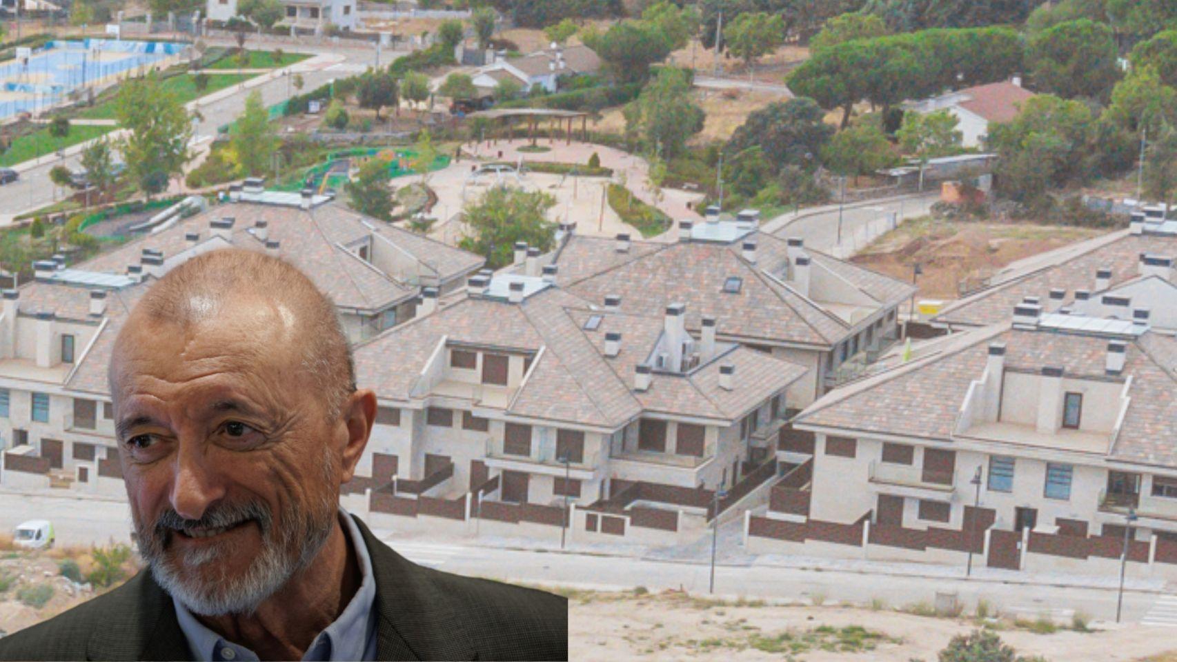 La casa de Arturo Pérez-Reverte (74 años) en Madrid