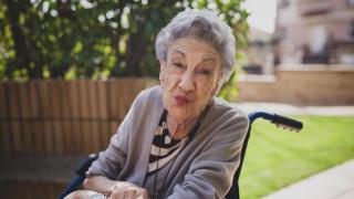 Pepita, una de las personas más mayores de la Comunidad de Madrid con 106 años.