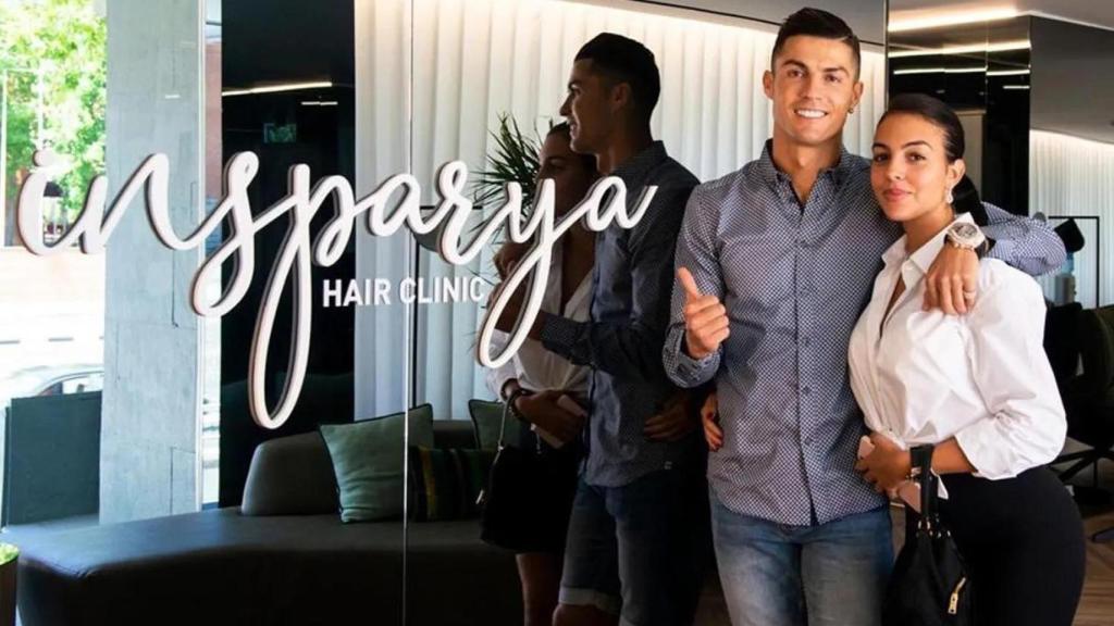 Cristiano Ronaldo y Georgina.