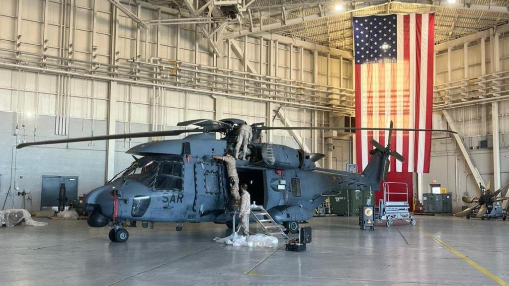 Helicóptero NH90 del Ejército del Aire en EEUU