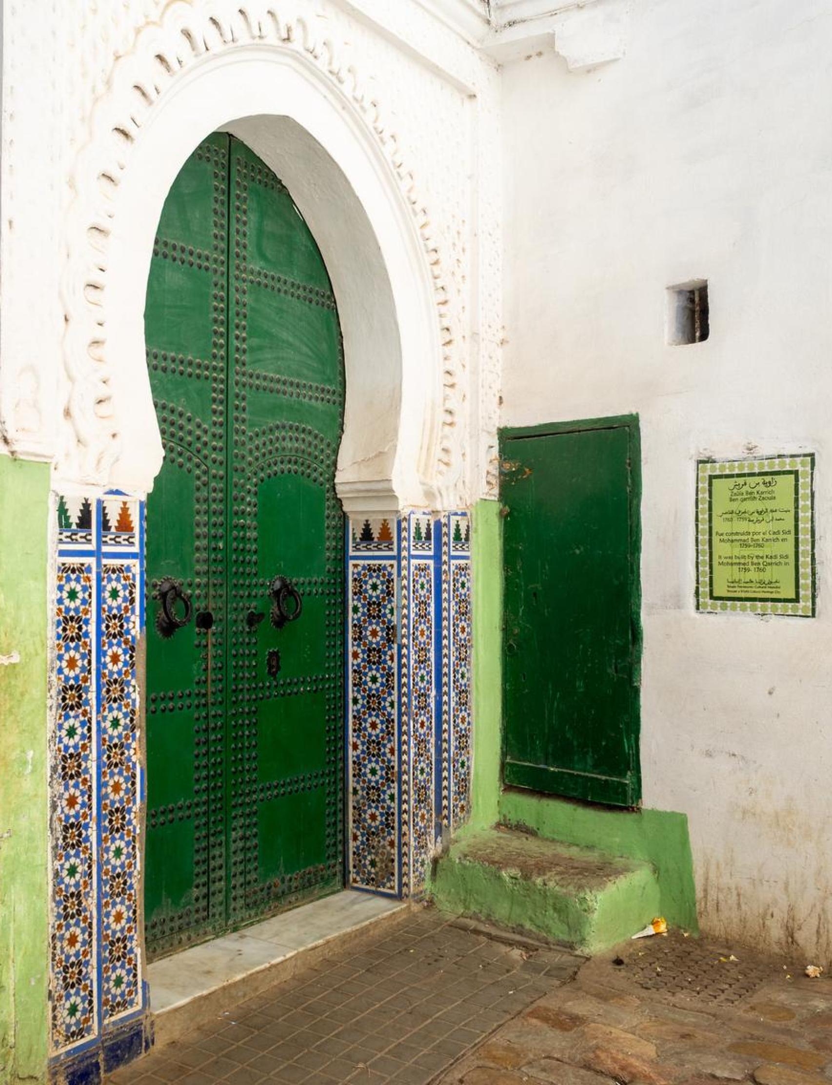 Una de las puertas de la medina de Tetuán.