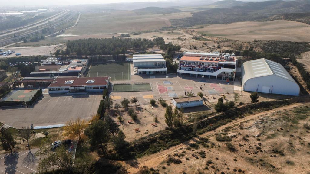 Vista general del Colegio Británico en el presente.