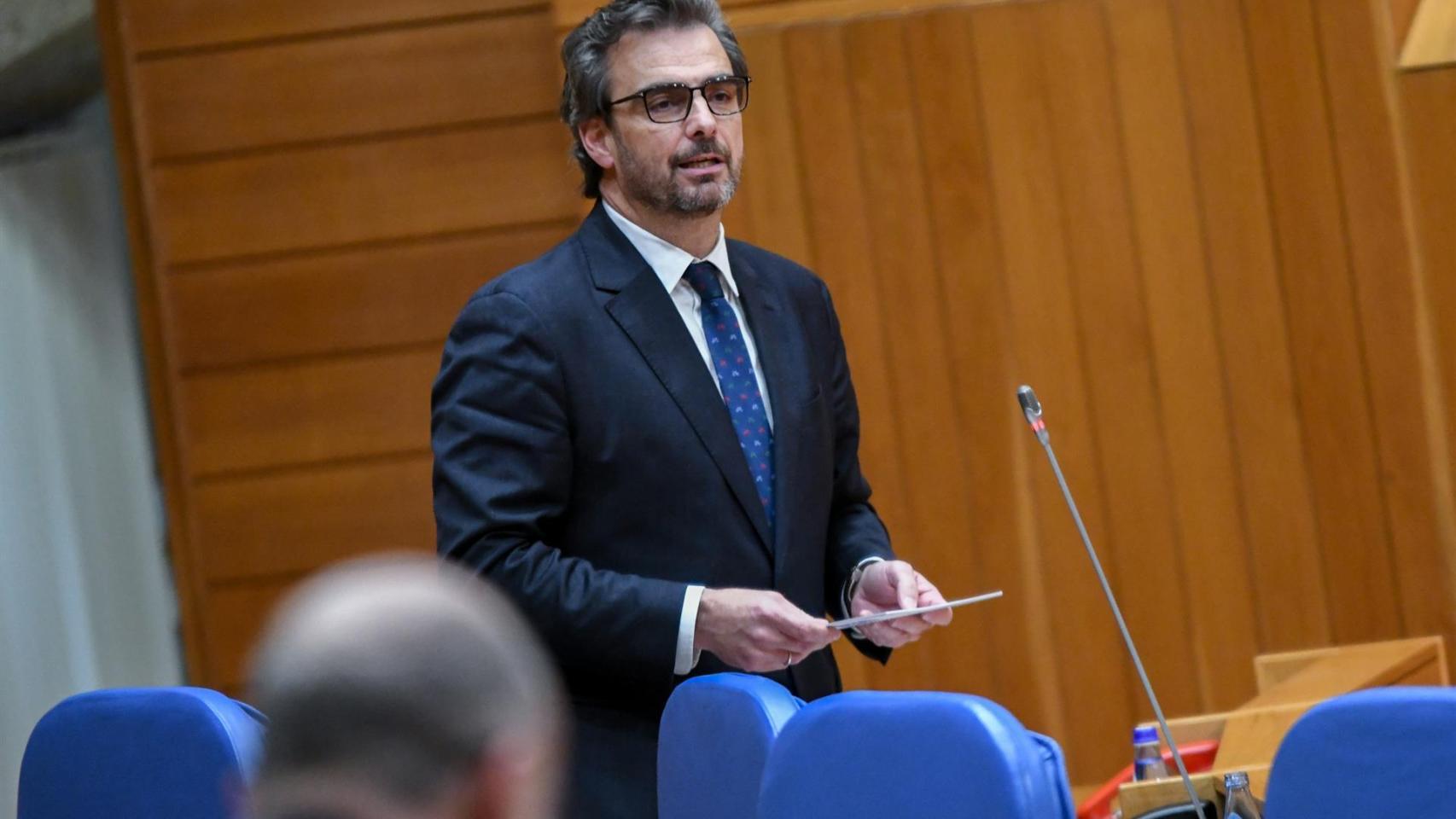 El conselleiro de Presidencia e Xustiza, Diego Calvo.