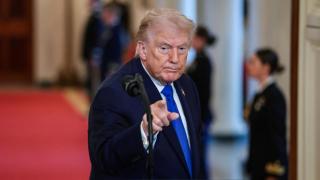 El presidente de Estados Unidos, Donald Trump.