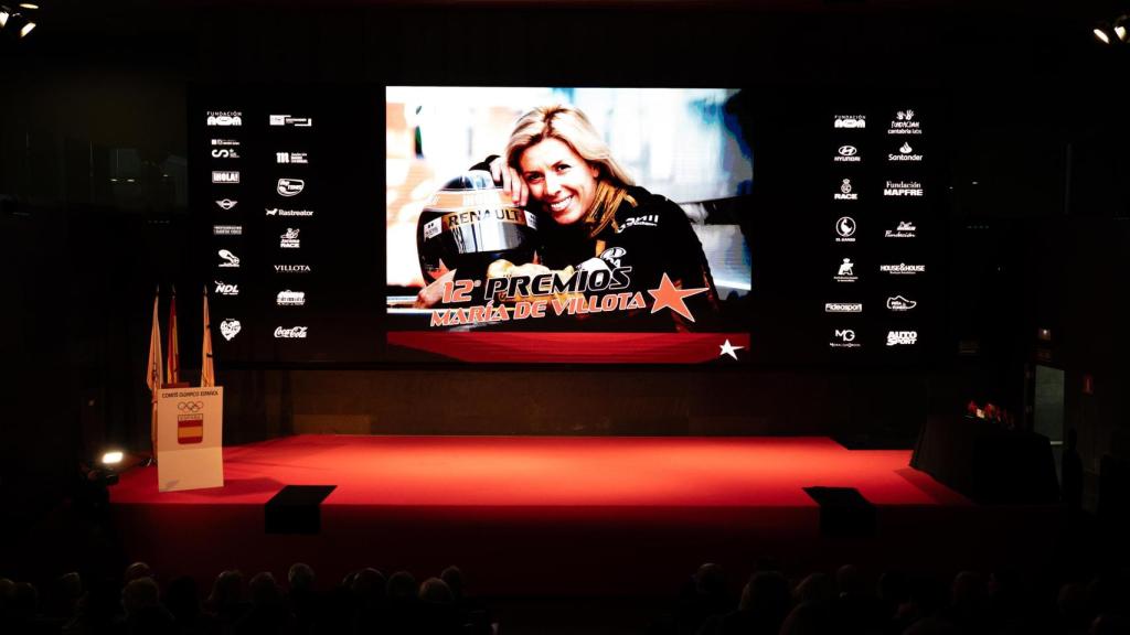 Foto del escenario de los Premios