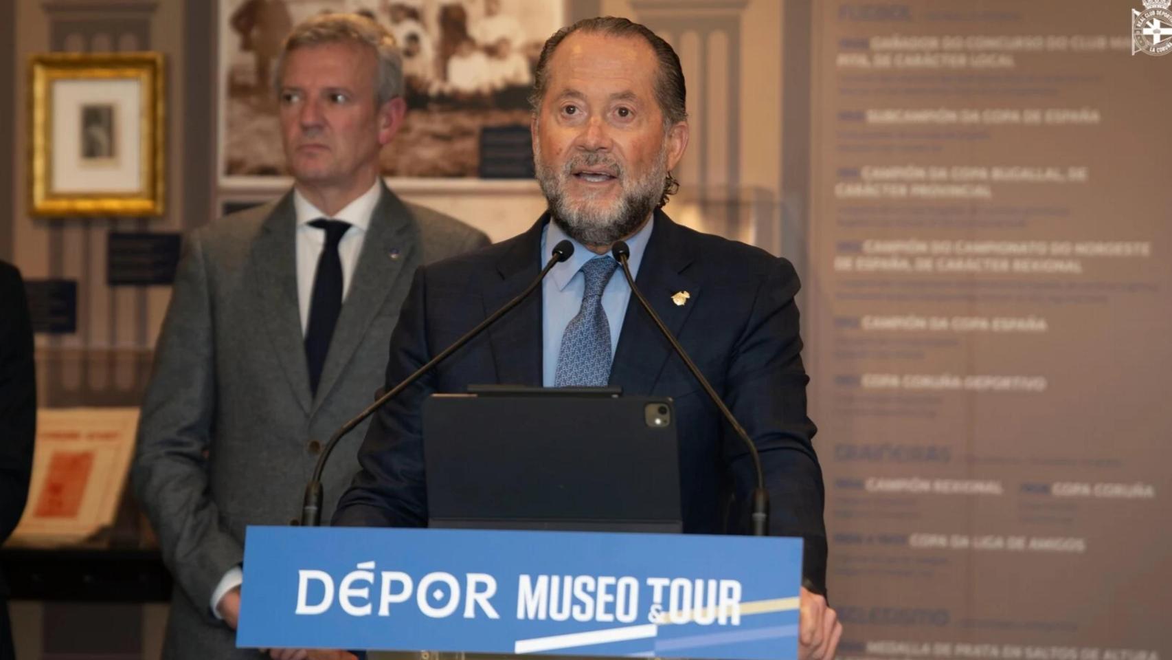 Juan Carlos Escotet en el acto de este martes